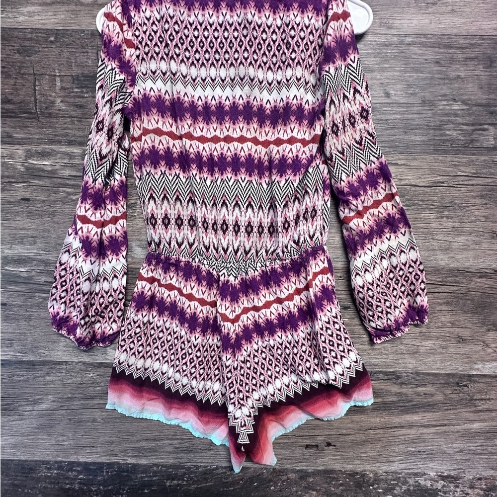 Jessica Simpson Multicolor Patterned Open Shoulde… - image 2